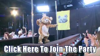 DANCING BEAR - Male Strippers Sling Dick For Horny Ladies At Wild CFNM Party