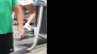 Trina Showing Off at Gyms