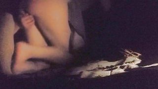 Passionate Lesbian Birthday Sex on the Beach + Skinny Dipping!