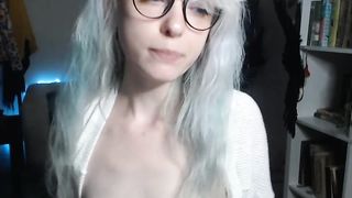 Cute Gamer Girl Shows Tits and Sucks Dildo + Sexy Strip Tease Dance | Crystal_Forest (2)