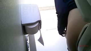 New Mix of 8 Girls caught Peeing at Church - Public cut