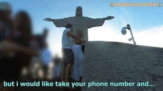 Fucking a Dirty Brazilian Slut she's a Gold Digger