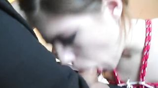 Evelyn Bondage Blowjob