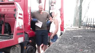 Lorry Driver Fucks Her Hard - Victoria Pure