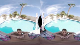 Naughty America Kenna James gets caught topless at friends pool