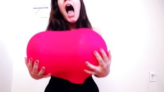 Breast and Belly Cum Inflation