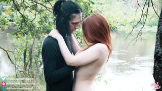 Seems my Ex saw Everything! Extreme Sex in the Forest - MollyRedWolf