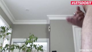 LETSDOEIT - Tattooed Brunette Hottie Gets Pounded Hard At Porn Casting