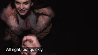 Public Agent 20 Year old Student with Massive Natural Boobs