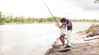 Boring fishing turn doggystyle sex asap