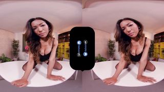 BaDoinkVR Busty Thai Teacher Polly Pons Rises Your Attention Up