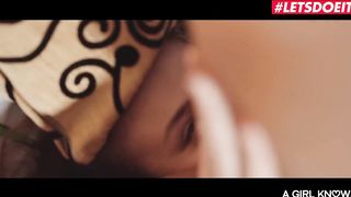 AGirlKnows - TRY NOT TO CUM, THE BEST BLONDE COMPILATION! Girl On Girl Climax Lesbian Sex With Gorgeous Models - LETSDOEIT