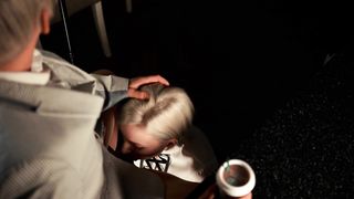 Starbucks Waitress gives Blowjob for Client