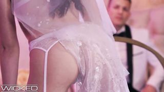 Wicked - Petite Bride Avi Love Fucked In Wedding Dress