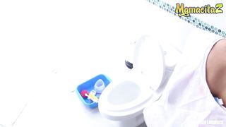 OperacionLimpieza - Joanna Diaz Latina Colombiana Teen Maid Extra Cleaning Service - MAMACITAZ