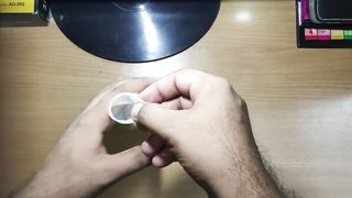 Sexy toy from Condom, Real home made toy for mes