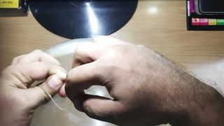 Sexy toy from Condom, Real home made toy for mes