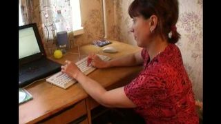 Russian Mom Gangbanged