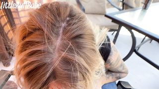 Fit Babe gives Public Blowjob and it Leads to Quickie - POV