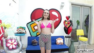 NYMPHO Stretching out adorable teen Sera Ryder