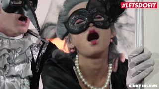 KinkyInlaws - HALLOWEEN Shrima Malati Ukrainian Slut Dressed Up To Seduces Her Horny Step Father For Hardcore Sex - LETSDOEIT