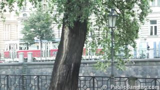Public - Public Sex Teen Pretty Girl Gangbang