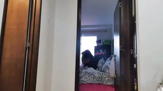 My Stepmom Catches me Squirting on the Floor and look how she Reacts