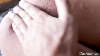 Zlata Cums from Friend Fingering - Closeup