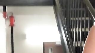 Masturbating in the Courthouse Stairwell