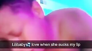 My Cousin went away for a Weekend and I Fucked his Girl on my Snapchat