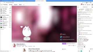 Egirl Fucks a Pizza Delivery Guy during her Stream (roleplay) - Diana Daniels