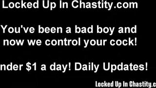 Chastity Device Bondage And Femdom Porn