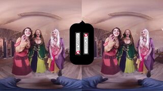 VRCosplayX Halloween 4some with Nasty Witches HOCUS POCUS a XXX