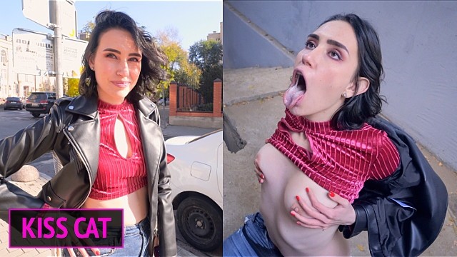 Kiss Cat Porn - Cum on me like a Pornstar - Public Agent PickUp Student on the Street and  Fucked / Kiss Cat