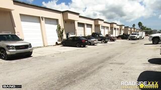 Roadside - Hot Thick Latina Fucks Car Mechanic For Discount