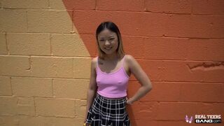 Real Teens - Hot Asian Teen Lulu Chu Fucked during Porn Casting