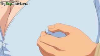 Hentai Young Girl With Massive Tits Fucks Her Friend