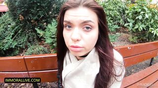 CLEVER STEPSISTER GETS EXCATLY WHAT SHE WANTS - Anal Creampie Loving Teen Huge Cock Balls Deep POV