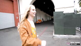 Real Teens - Petite Russian Gets Tight Pussy Stretched