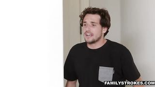 Step mom is a cock hungry whore
