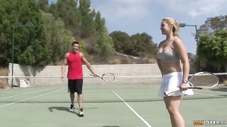 Backhand spank w spunky sarah vandella
