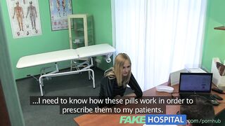 FakeHospital Slender Squirting Hot Sexy Blonde wants Breast Implant Advice