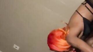 Fiya Head Fiya Red Sexy Ebony get Banged Hard