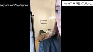 Behind the Scenes, Mia Julia get Fucked & little Caprice