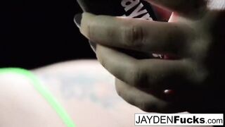 Jayden Jaymes Plays With Her Wet Pussy