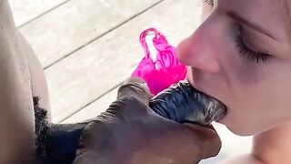 BBC Anal French Blonde Teen Angel Emily Outdoor Summer Sex - MySexMobile