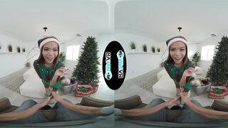 WETVR Asian Vina Sky Gifted Sex For Christmas In VR
