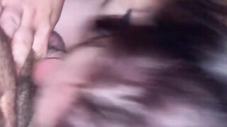 POV Long Throat Fucking for Submissive Tatted Freak. using and Dominating her Mouth as a Fuck Toy