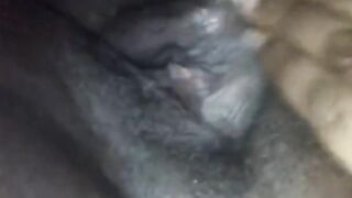 Fat Wet Ebony Pussy with Large Clit