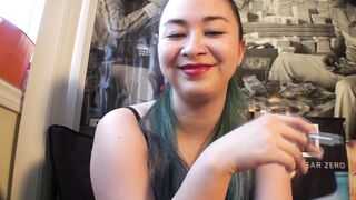 Miss Dee Nicotine Fetish Smoking Slave Girl!